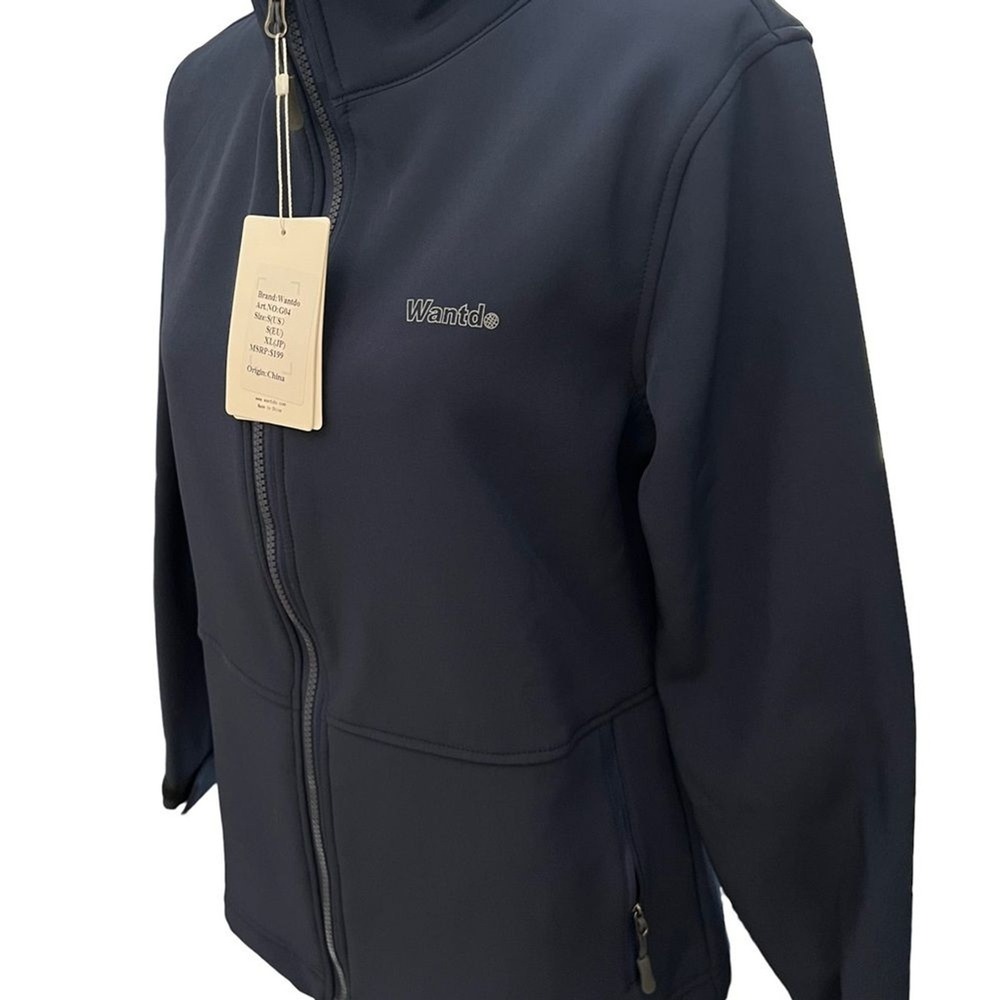 Wantdo Women's Outdoor Softshell Jacket Small NEW Windproof Hiking Activewear - Picture 4 of 9